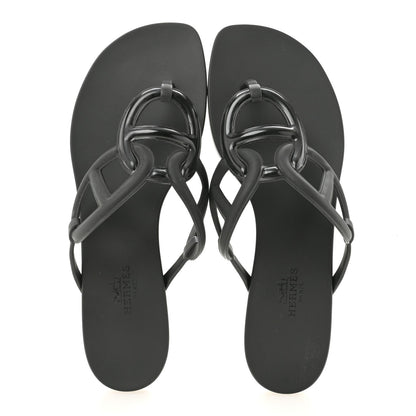 Rubber Womens Egerie Sandals 37 Black