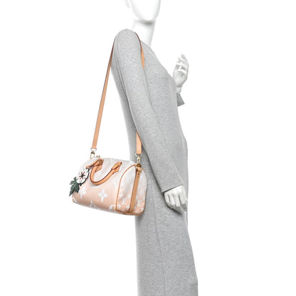 Monogram Giant By The Pool Speedy Bandouliere 25 Brume
