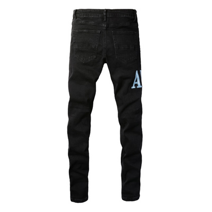 Jeans Amr Blue Patch