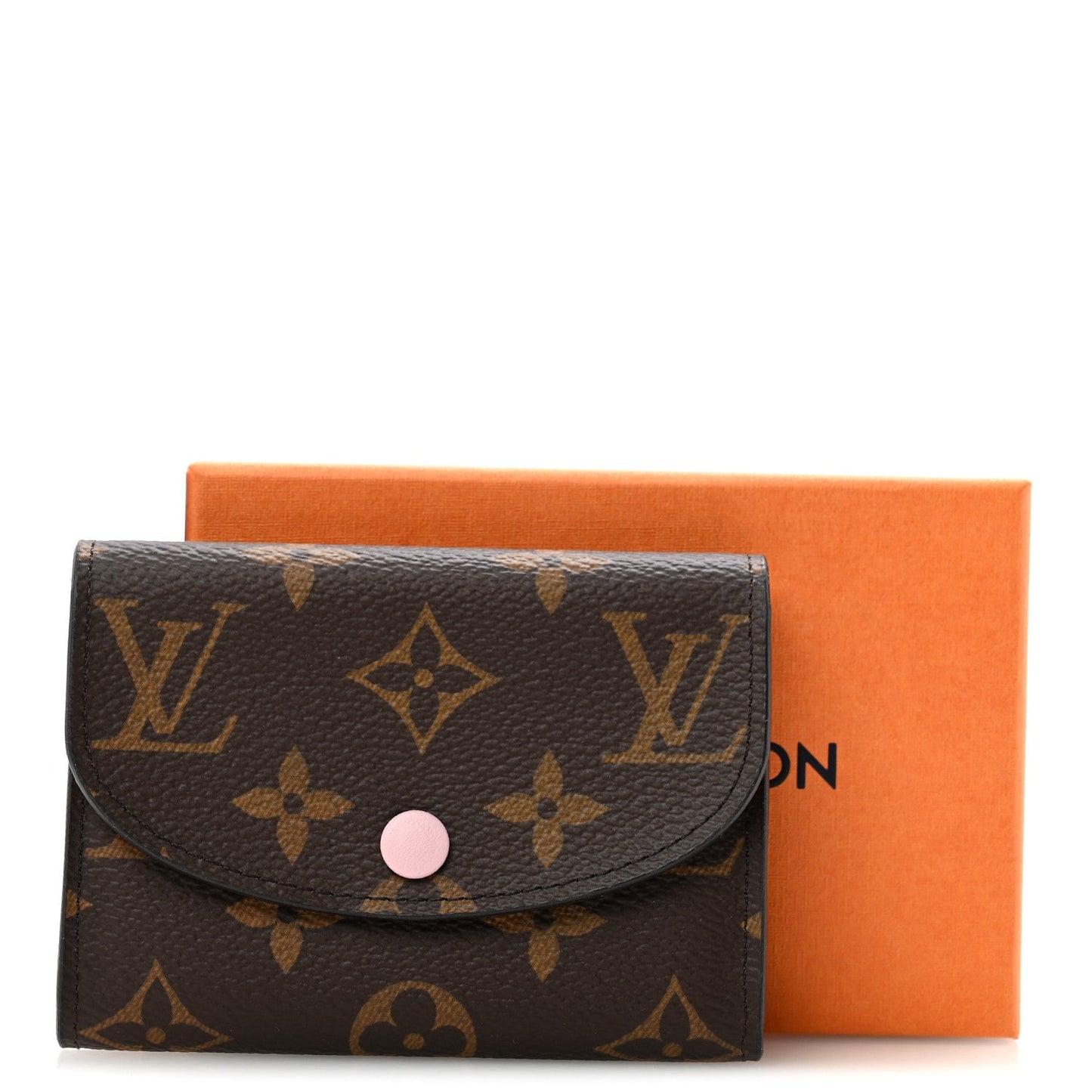 Monogram Rosalie Coin Purse Rose Ballerine