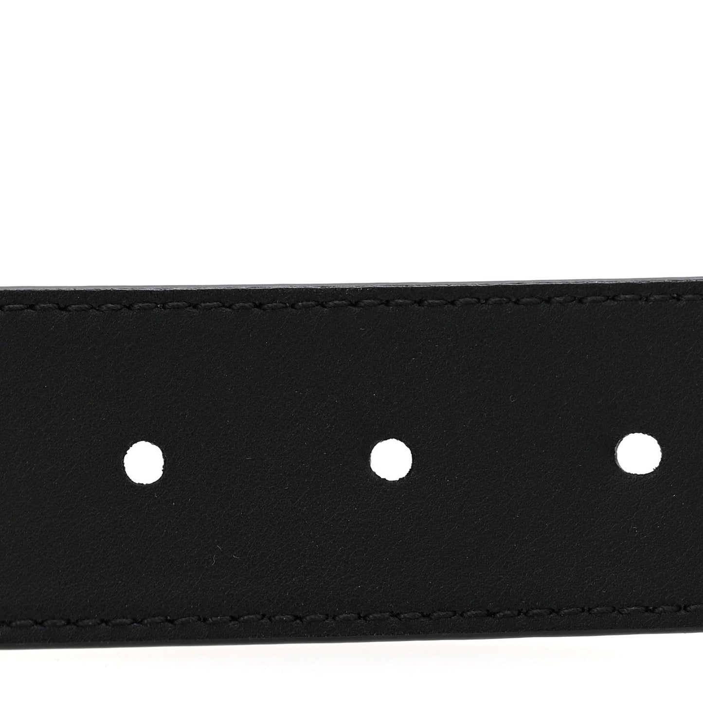 Piuma Calfskin Jumbo GG Embossed 35mm Belt 80 32 Black