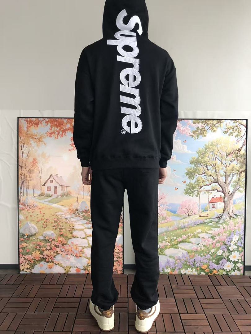TOP￥~125 PANTS￥~115 S🔥P🔥E🔥E HOODIE TROUSERS FLEECE
