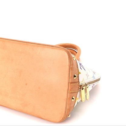 Monogram Multicolor Alma  White