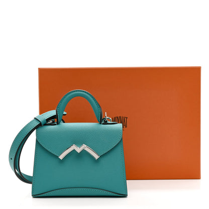 Carat Calfskin Gabrielle Nano Lagoon