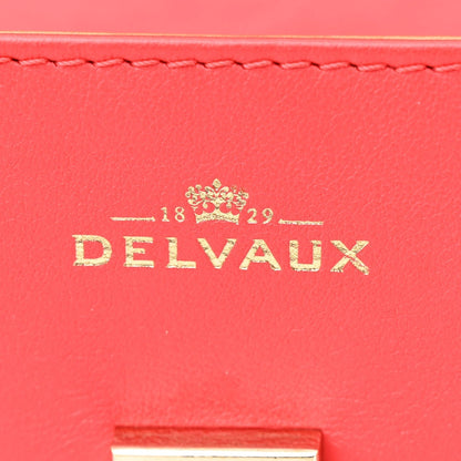 Calfskin MM Tempete Satchel Coral