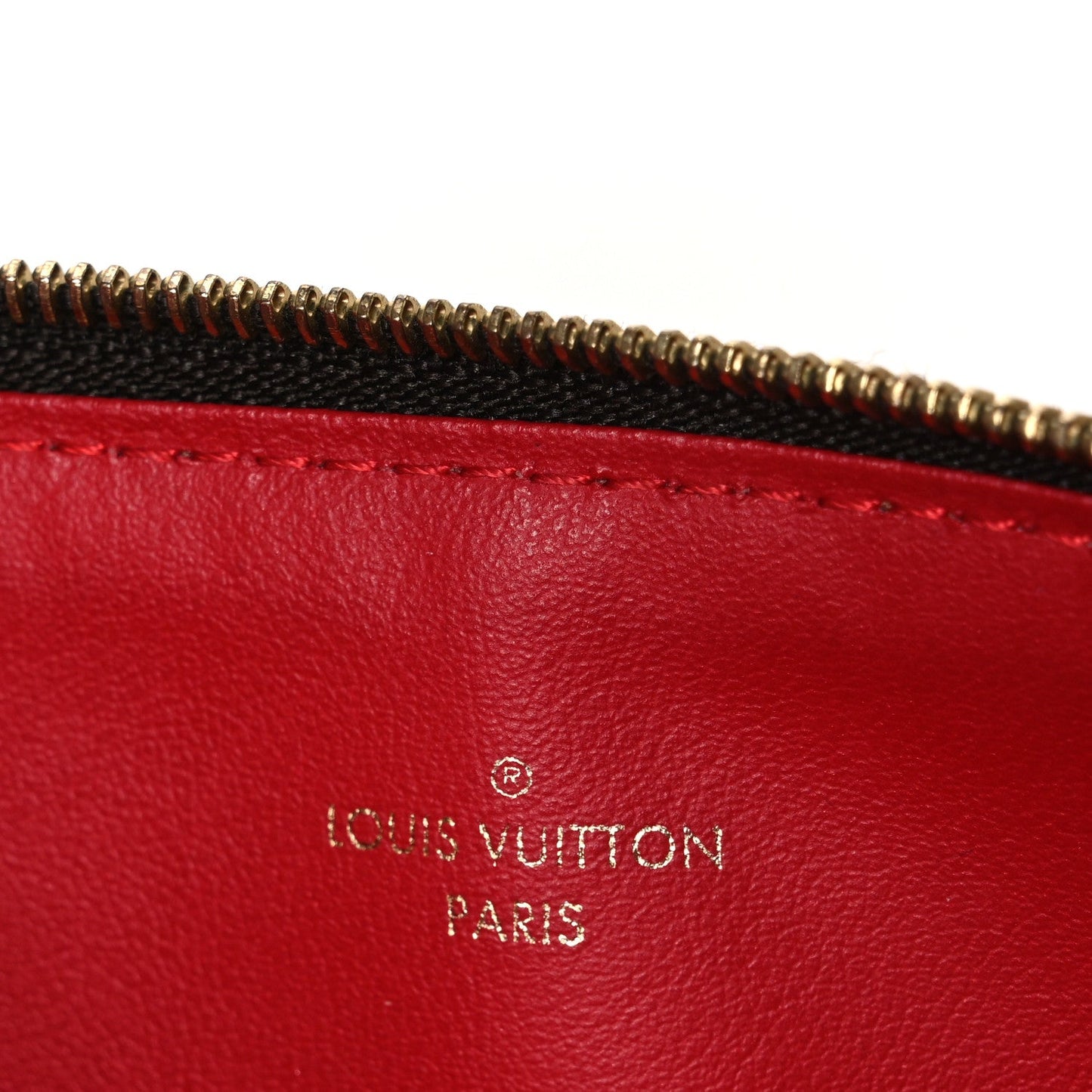 Damier Ebene Felicie Chain Wallet Zippered Insert