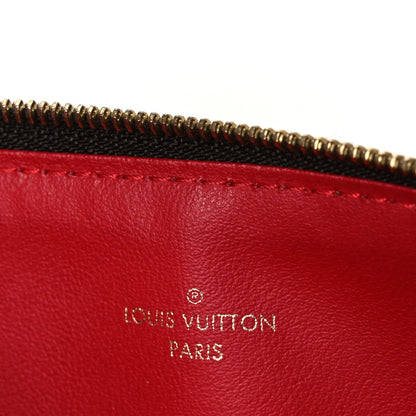 Damier Ebene Felicie Chain Wallet Zippered Insert
