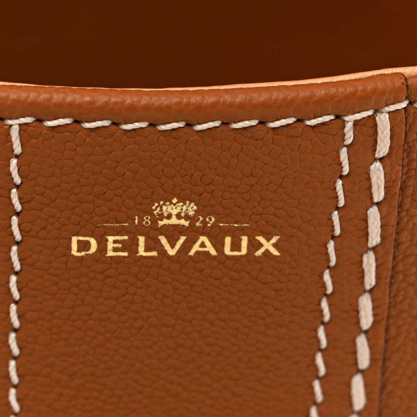 Grained Rodeo Calfskin Surpique Mini Brillant Satchel Vegetal Ivory