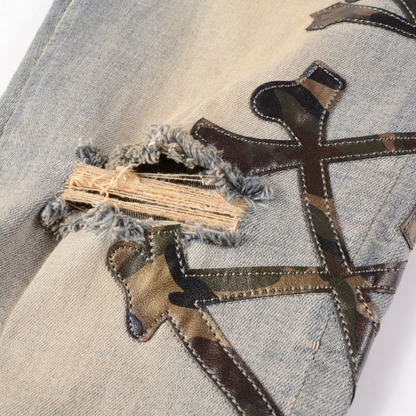 Jeans Amr Black Bones Blue
