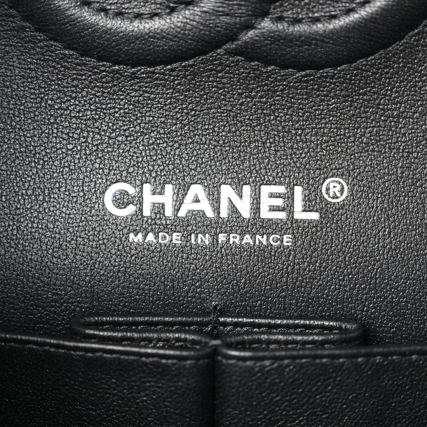 Lambskin Quilted Medium Double Flap So Black