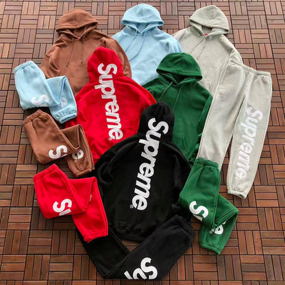 TOP ￥ 226 PANTS ￥ 199 S🔥P🔥E🔥E HOODIE TROUSERS FLEECE