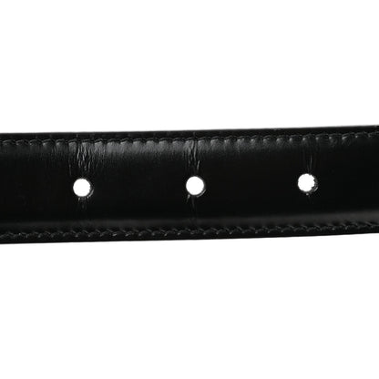 Box Calfskin Medium 25mm Triomphe 80 32 Belt Black