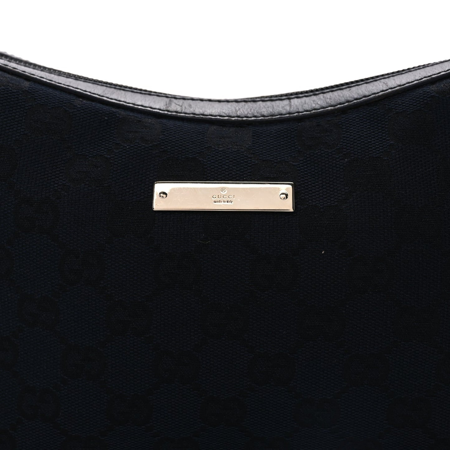 Monogram Small Hobo Black