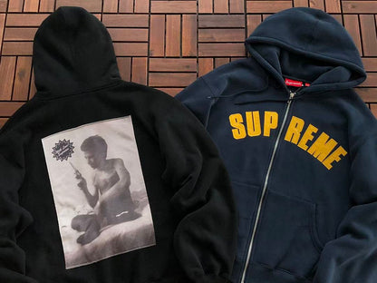 S🔥P🔥E🔥E & LARRY CLARK HOODIE FLEECE