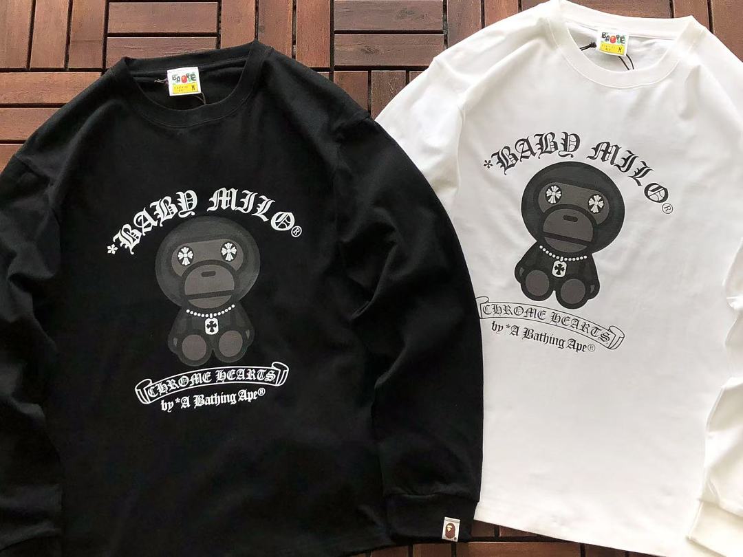 BAPE x CHROME LONG-SLEEVE