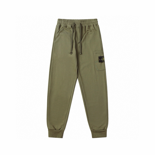 Stone Monogram Pants
