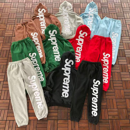 TOP ￥~ 179 PANTS ￥~169 S🔥P🔥E🔥E HOODIE TROUSERS FLEECE