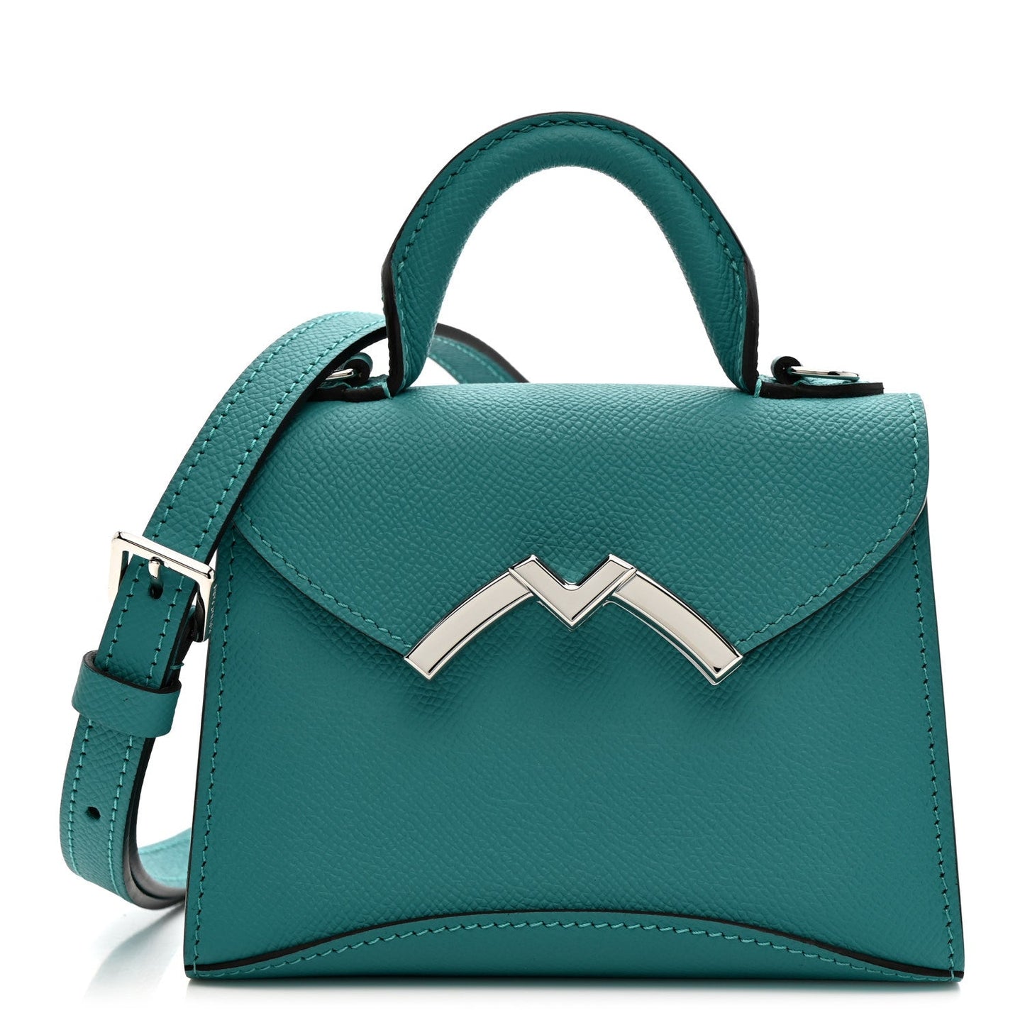 Carat Calfskin Gabrielle Nano Lagoon