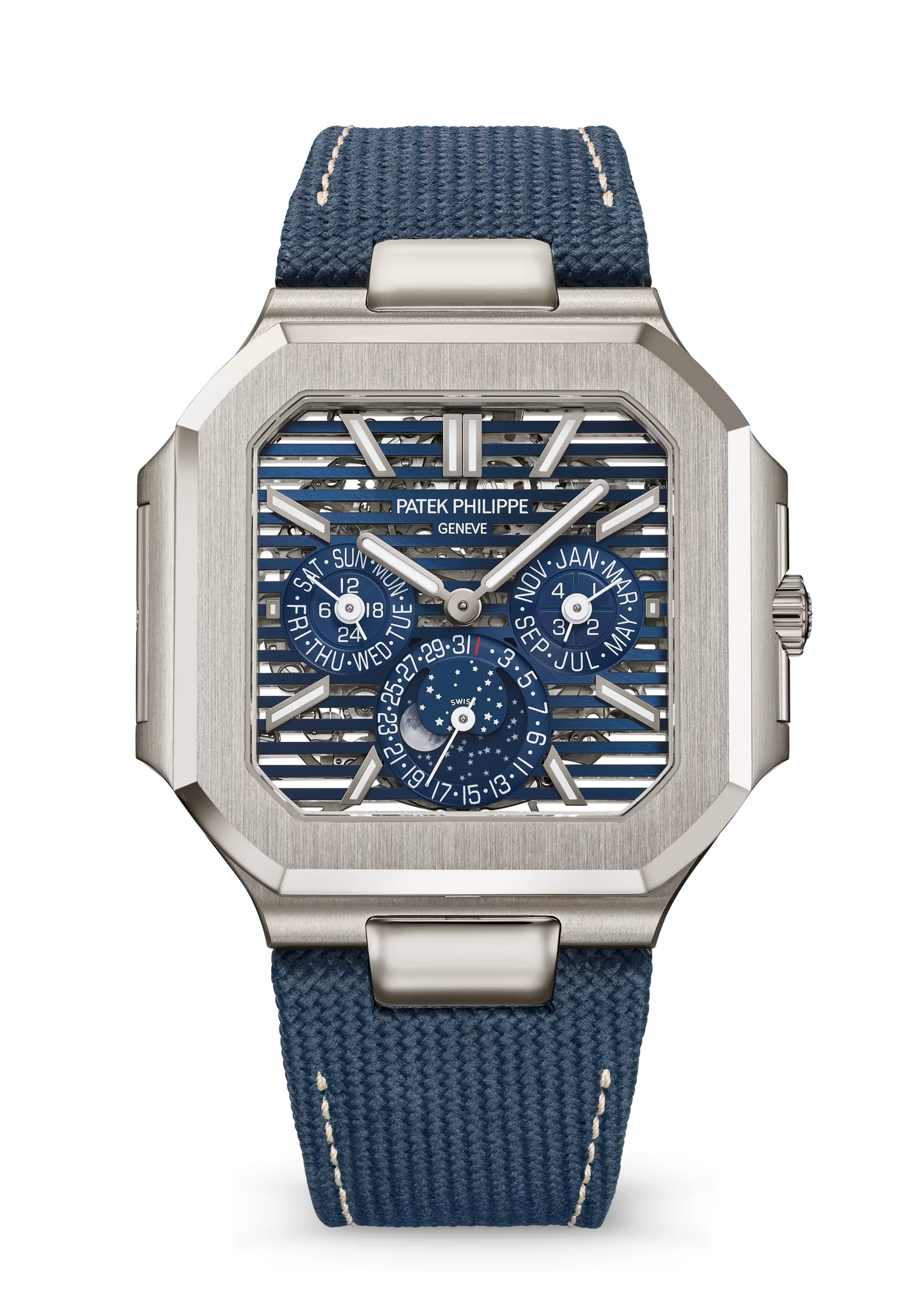 Patek Philippe Phillippe Grand Complications Cubitus Blue Open Worked