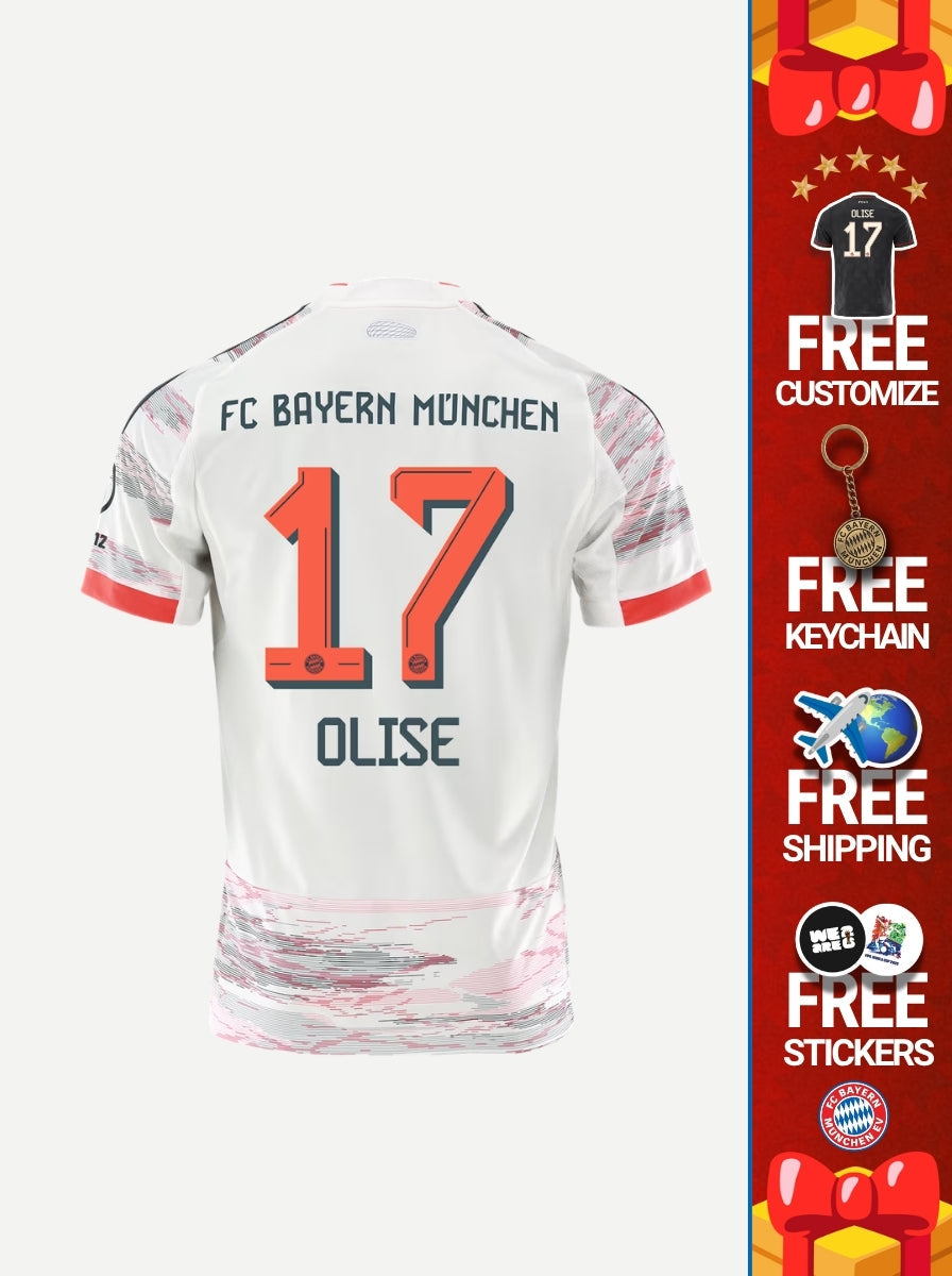 Jersey #17 OLISE Away 25/26