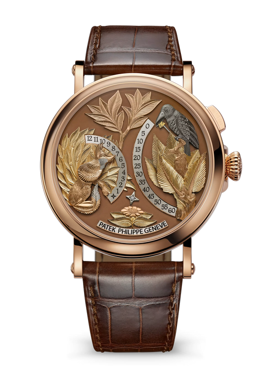 Patek Philippe Phillippe Grand Complications Automation Opaline Matara Brown