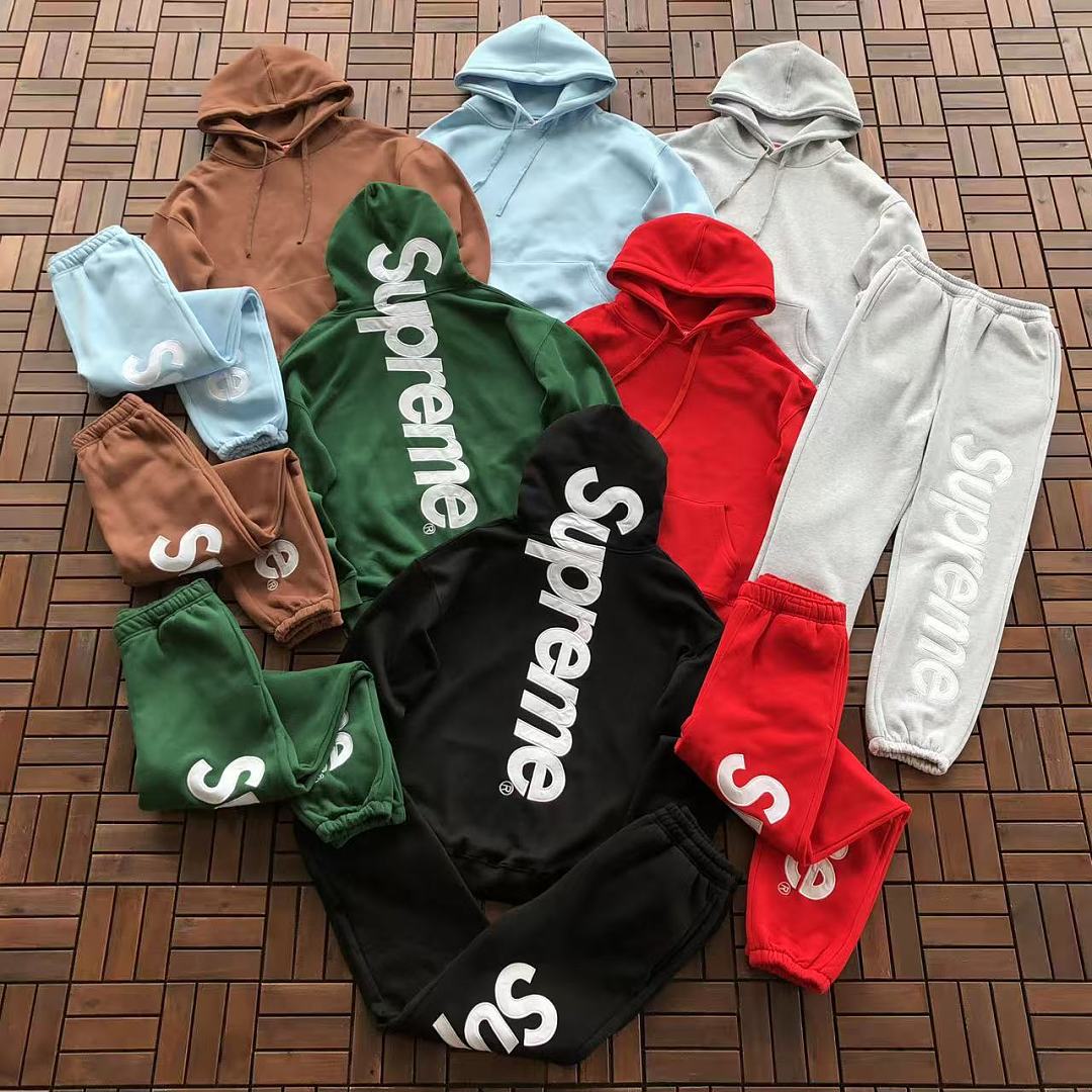 TOP￥~125 PANTS￥~115 S🔥P🔥E🔥E HOODIE TROUSERS FLEECE