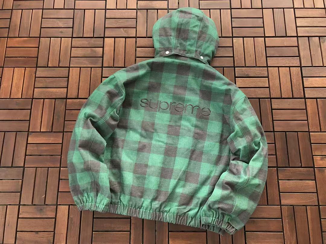 GREEN BLACK BLUE S🔥P🔥E🔥E JACKET FLEECE