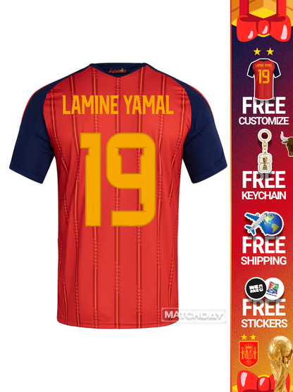#19 YAMAL Jersey Home WC Champion 2026