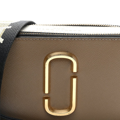 Saffiano Small Snapshot Camera Bag French Grey