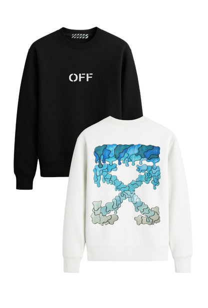 SUDADERA OFF WHIT£