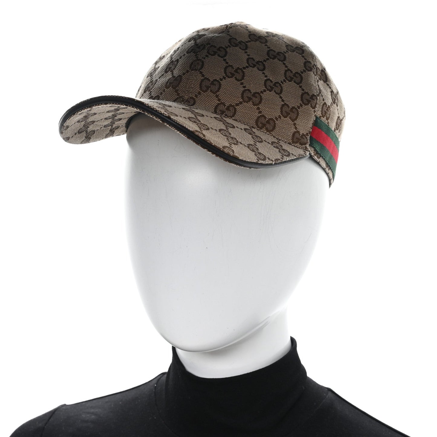 Monogram Web Baseball Hat M Beige Cocoa