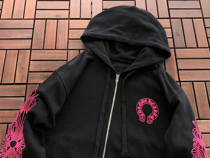 CH🔥OM🔥 HE🔥RTS HOODIE