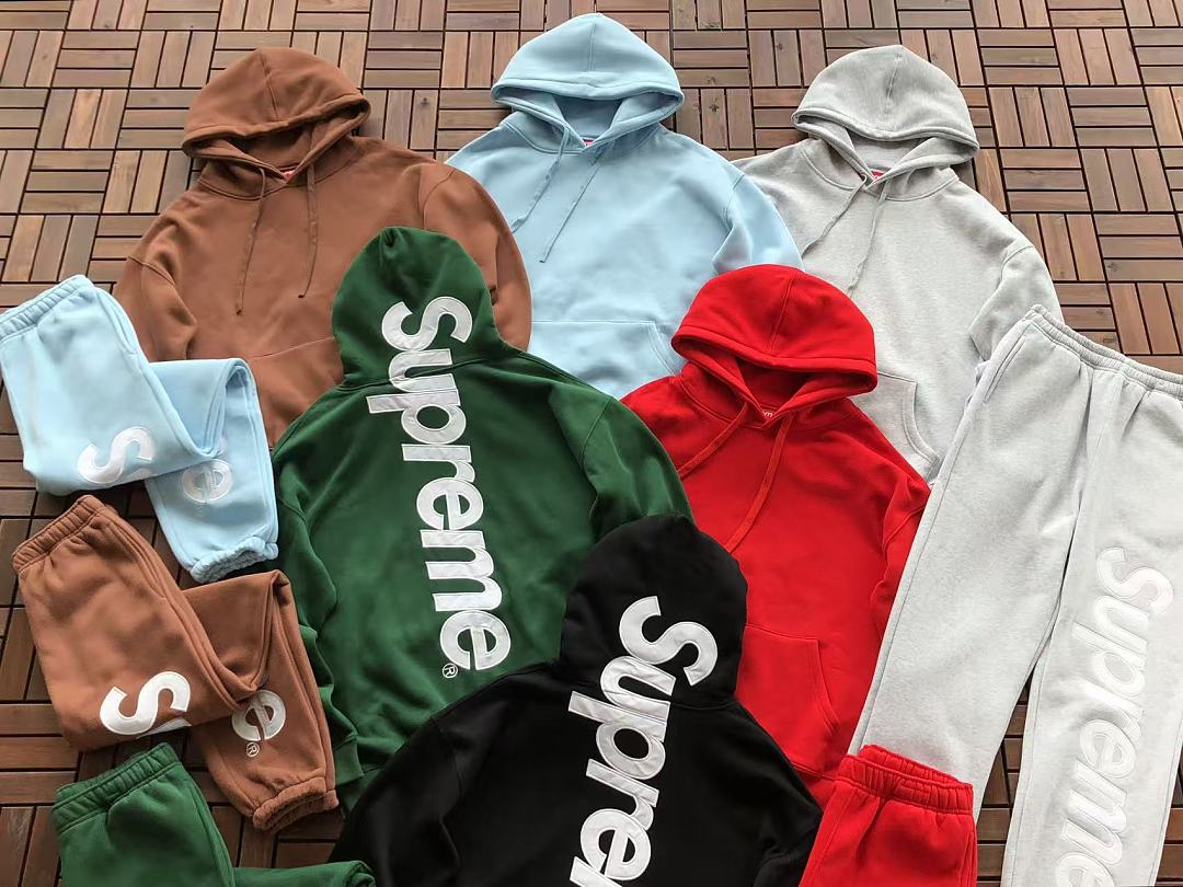 TOP￥~125 PANTS￥~115 S🔥P🔥E🔥E HOODIE TROUSERS FLEECE
