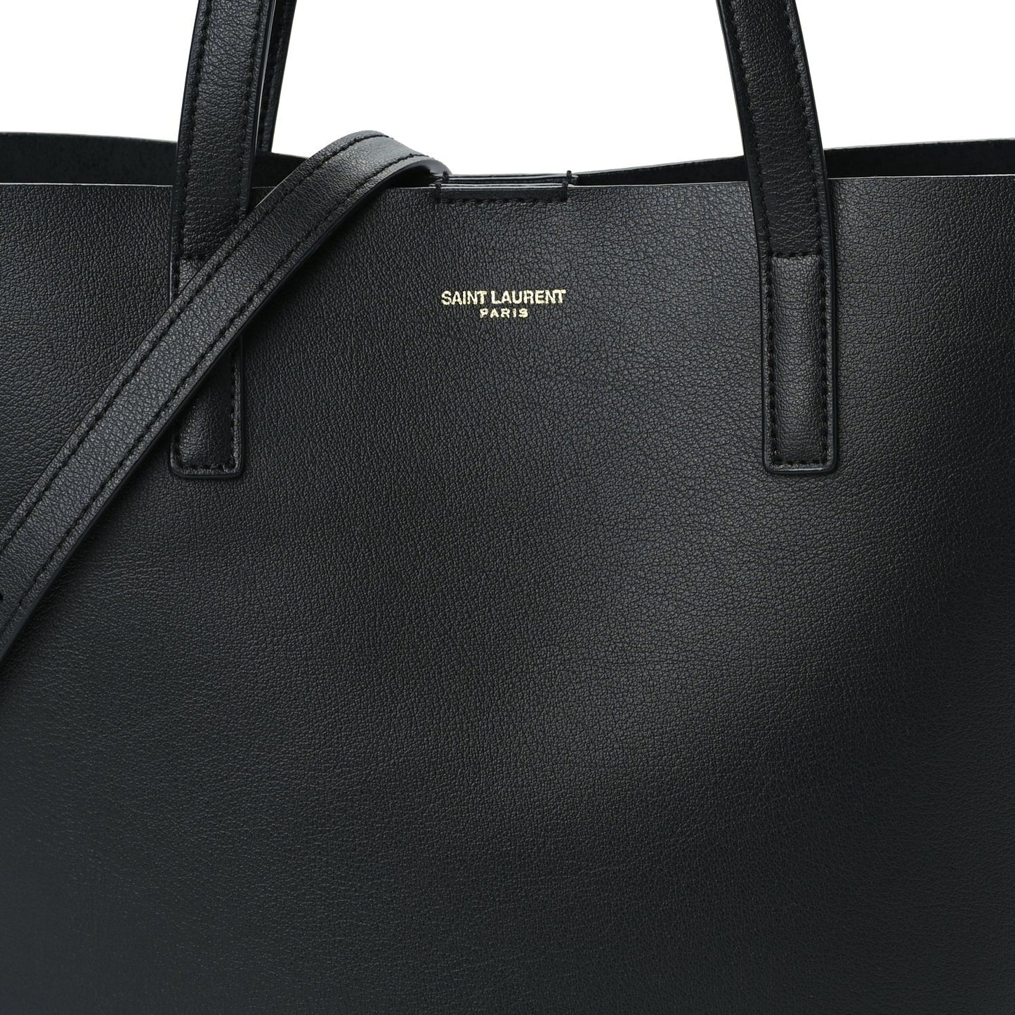 Calfskin Toy Shopping Tote  Black