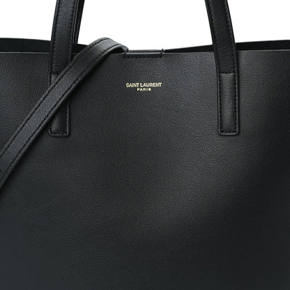 Calfskin Toy Shopping Tote  Black