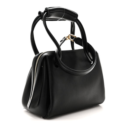 Supple Calfskin Small Madrid Bag  Black