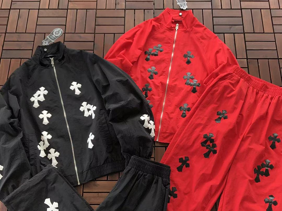 TOP￥~256 PANTS￥~185 CH🔥OM🔥 HE🔥RTS JACKET TROUSERS