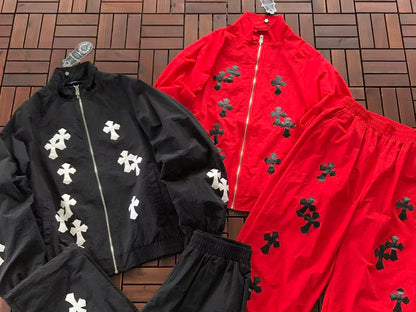TOP￥~256 PANTS￥~185 CH🔥OM🔥 HE🔥RTS JACKET TROUSERS