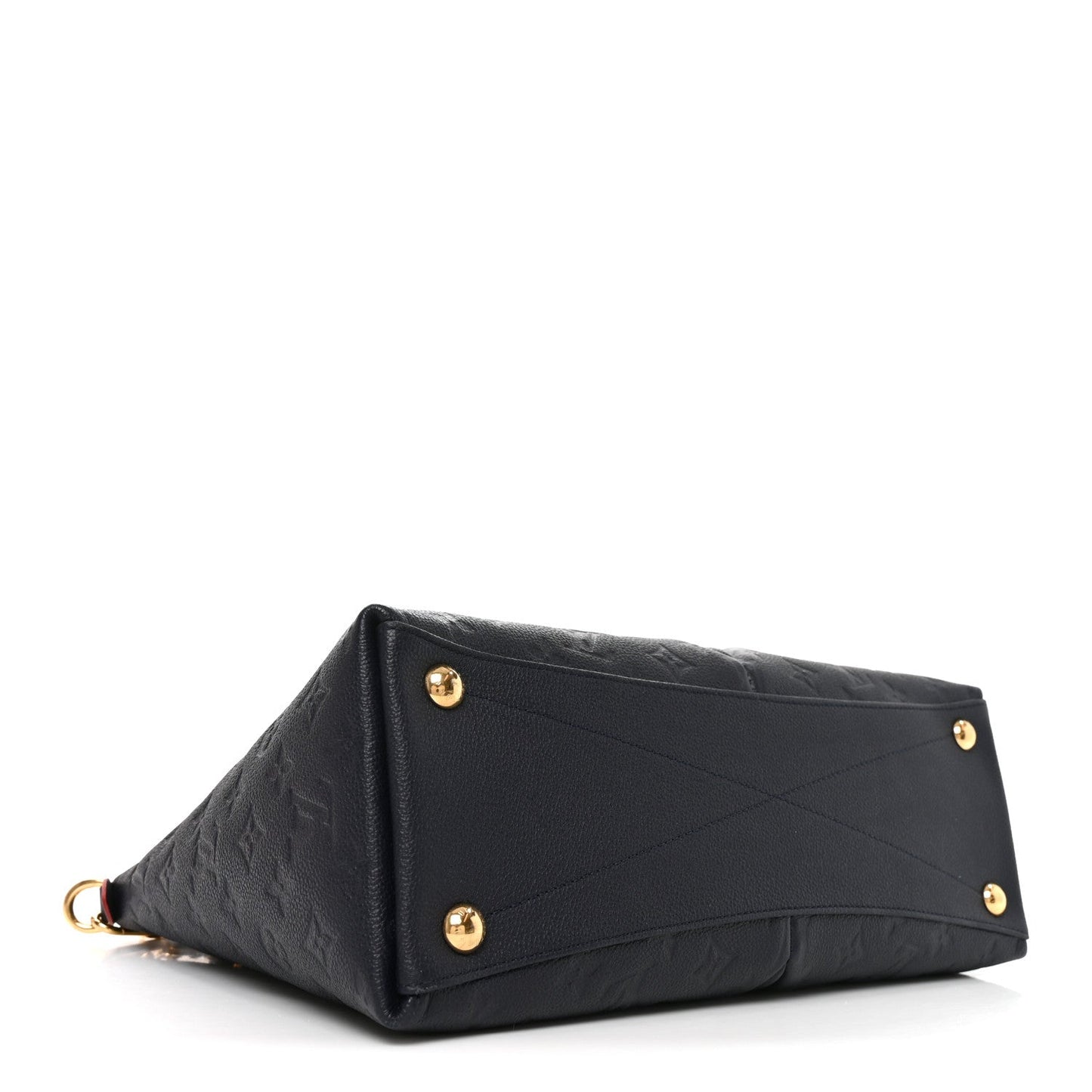 Empreinte V Tote MM Marine Rouge
