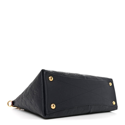 Empreinte V Tote MM Marine Rouge