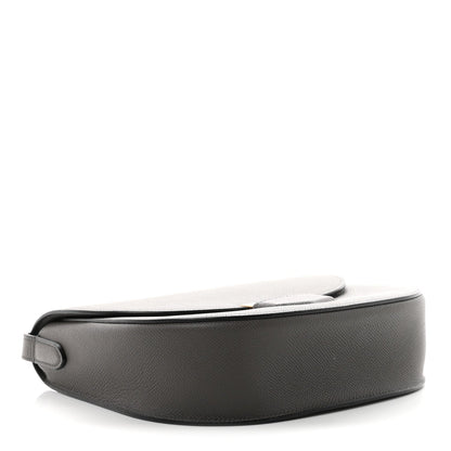 Baby Grained Calfskin Medium Trotteur Grey