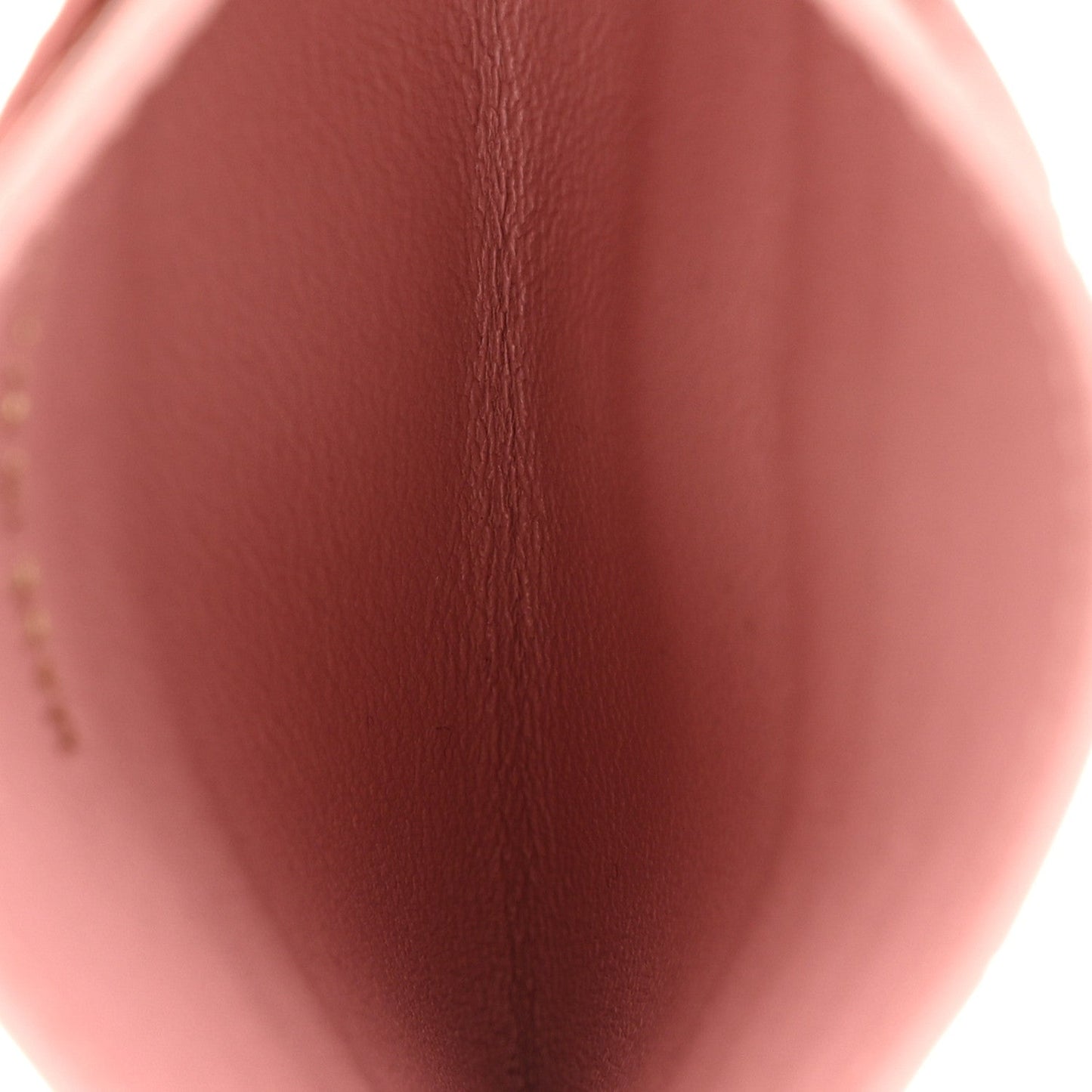 Calfskin Crocodile Embossed Crococo Card Holder Light Pink
