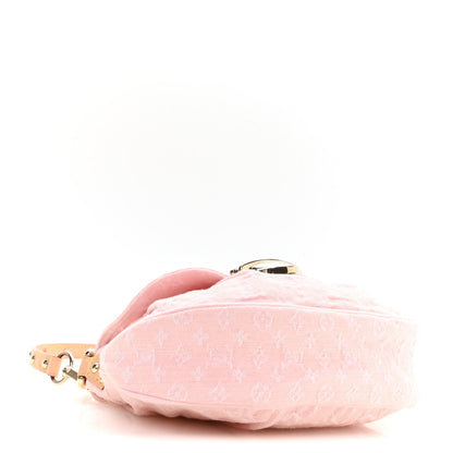 Monogram Denim Sunset Washed Pink