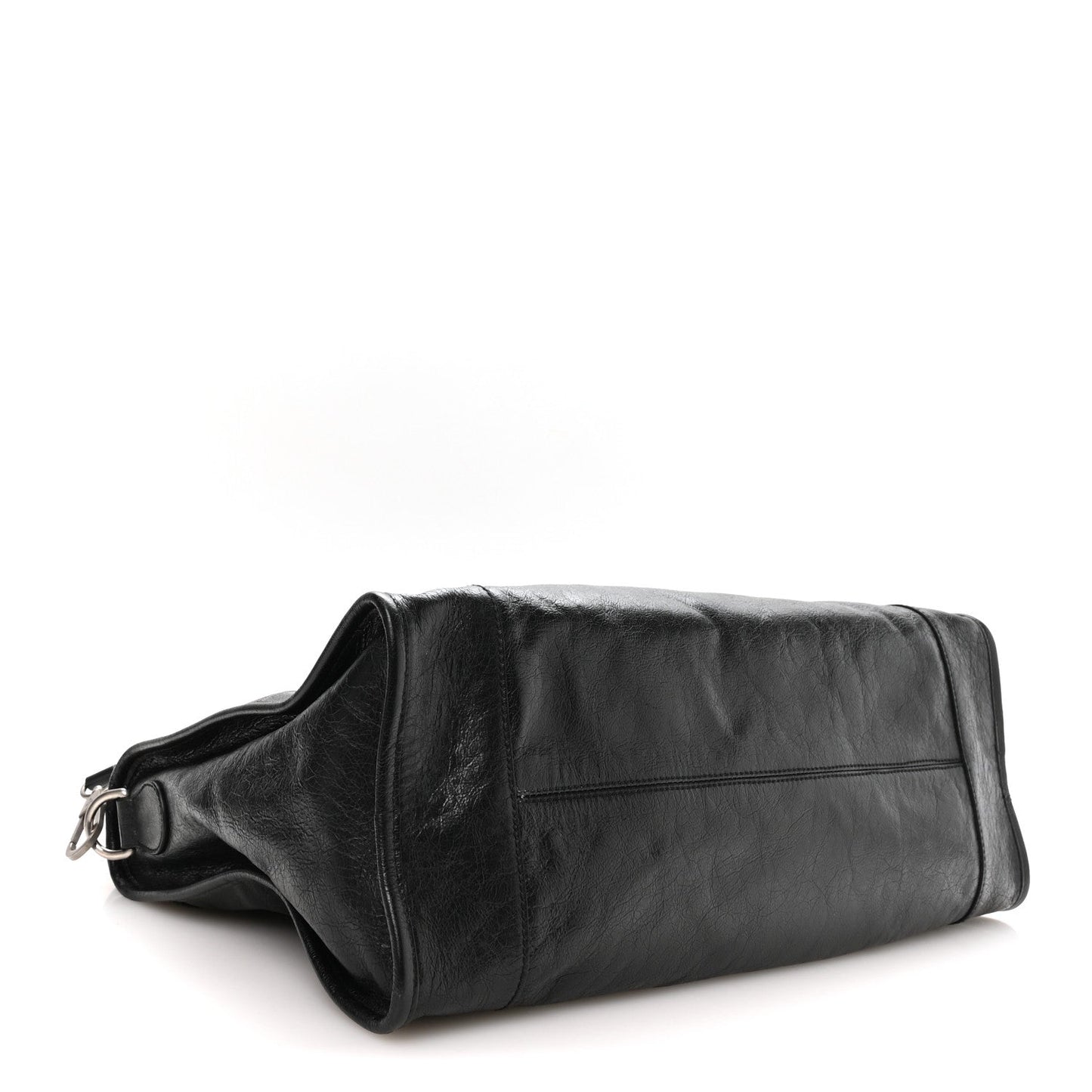 Fluffy Calfskin Morpheus Weekender Duffle Black