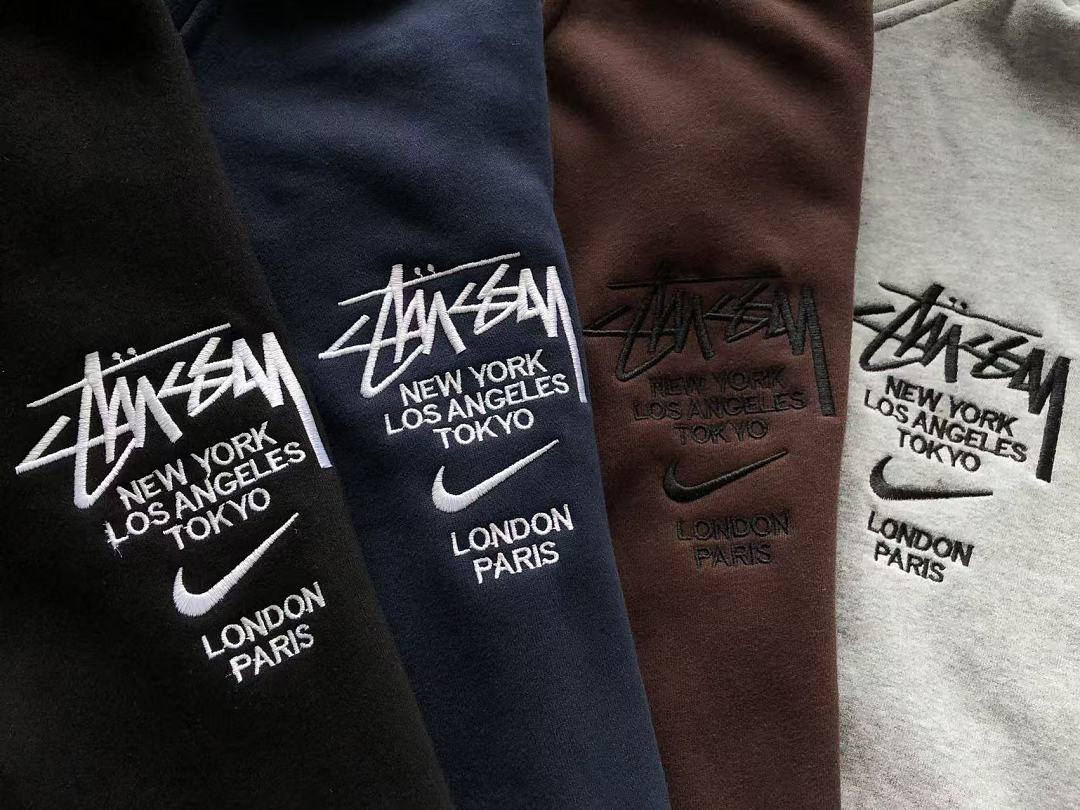 TOP￥~129 PANTS￥~115 N🔥K🔥& ST🔥S🔥Y HOODIE TROUSERS FLEECE