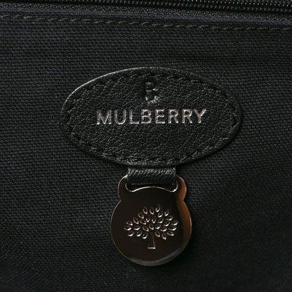 Glossy Goatskin Medium Del Rey Satchel Black