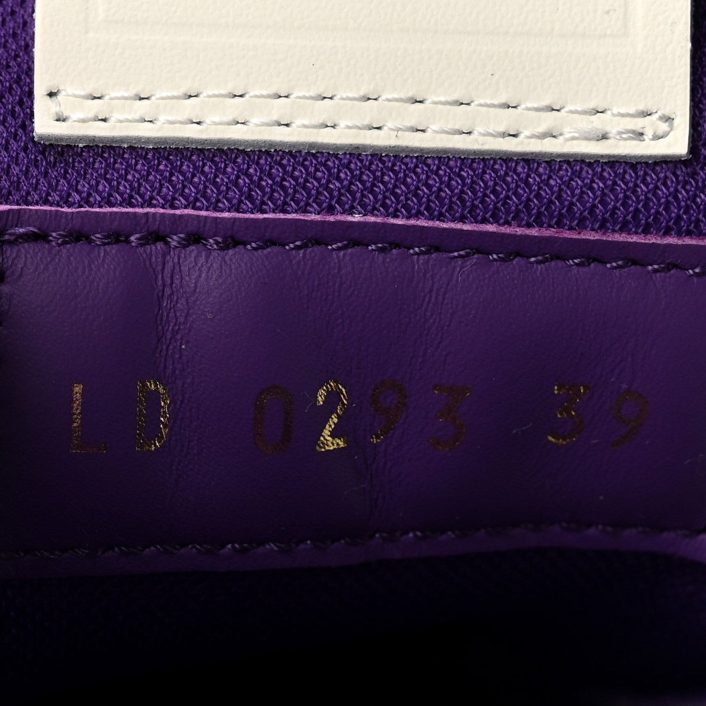 Calfskin Womens LV Trainer Sneakers 39 Purple