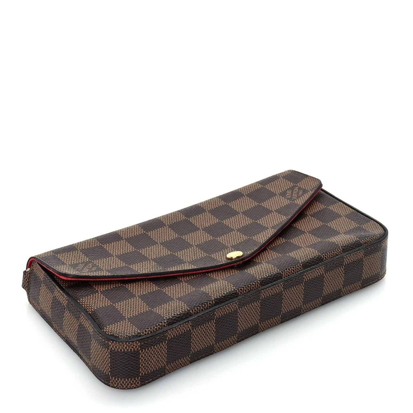 Damier Ebene Pochette Felicie Chain Wallet