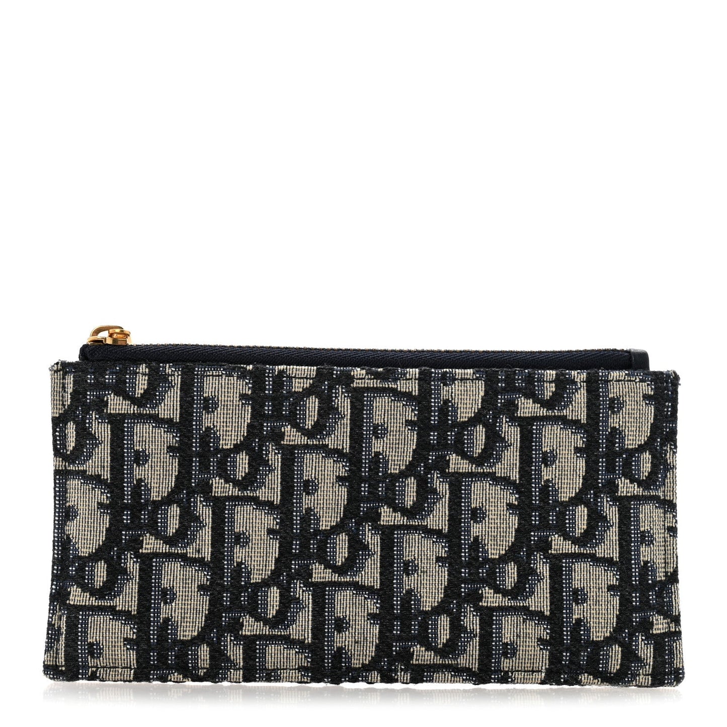 Oblique Dior Pouch Navy Blue