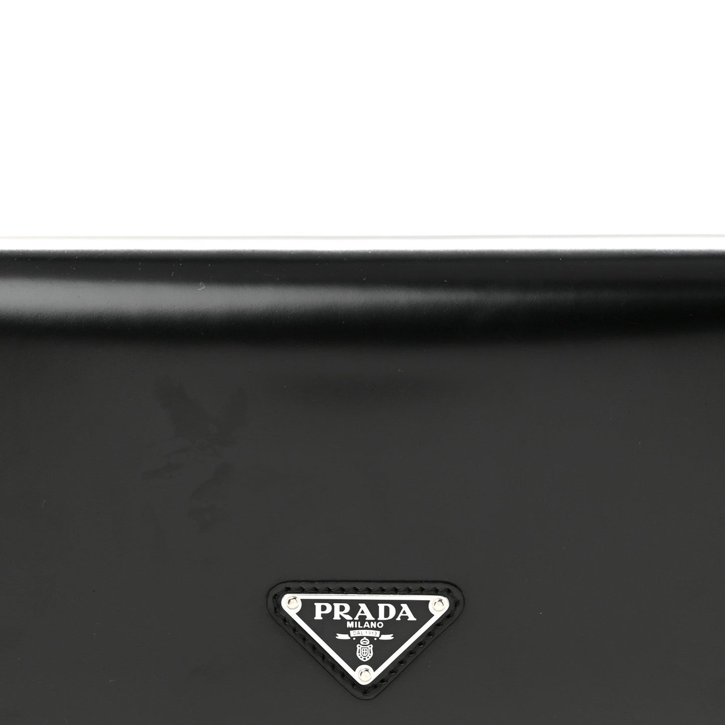 Spazzolato Femme Flap Shoulder Bag Black